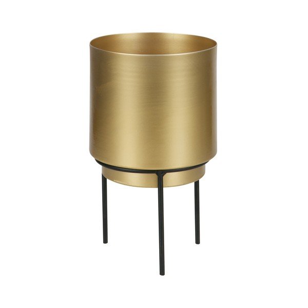 Ghiveci WOOOD Guus, Ø 13 cm, auriu