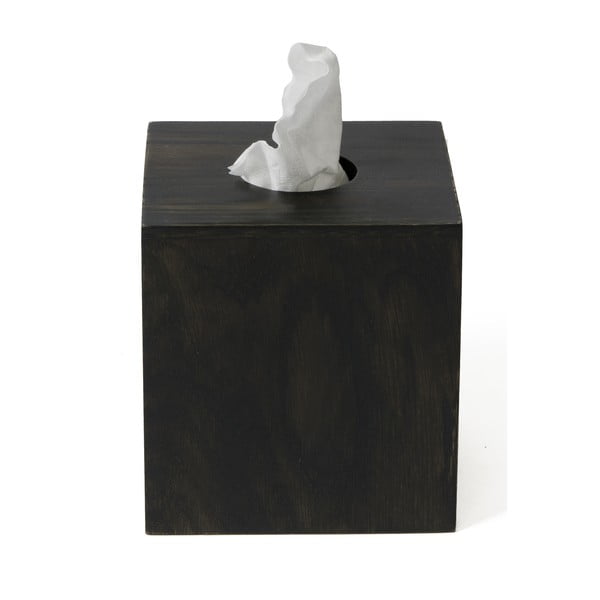 Cutie din lemn de stejar pentru șervețele Wireworks Mezza Dark-image-2