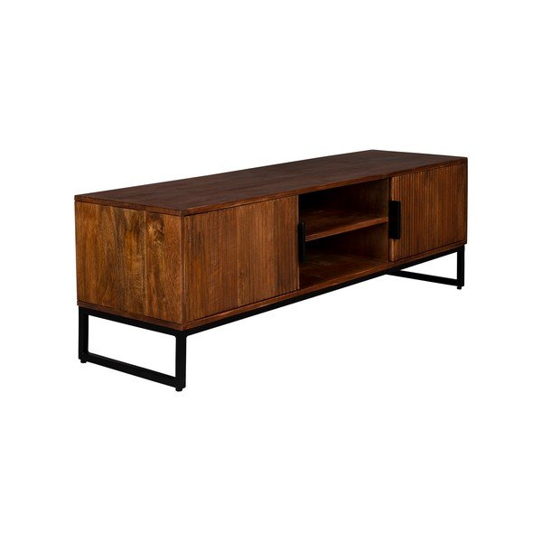 Comodă TV Dutchbone Saroo, maro-image-2