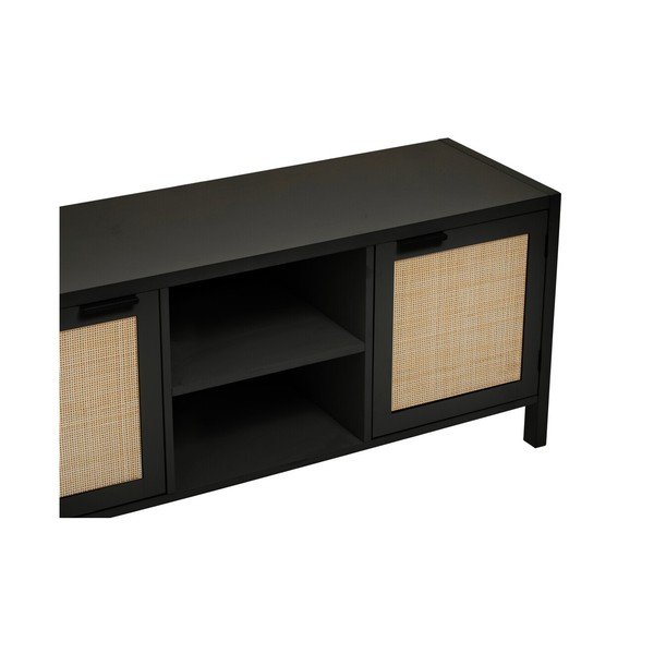 Comodă TV neagră 120x52x38 cm Sherman – Premier Housewares-image-4