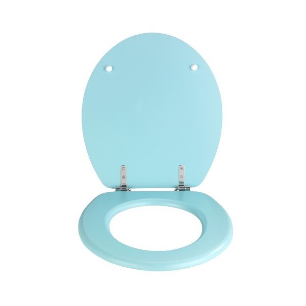 Capac WC Wenko Prima Light Blue, 41 x 37 cm, albastru deschis-image-1