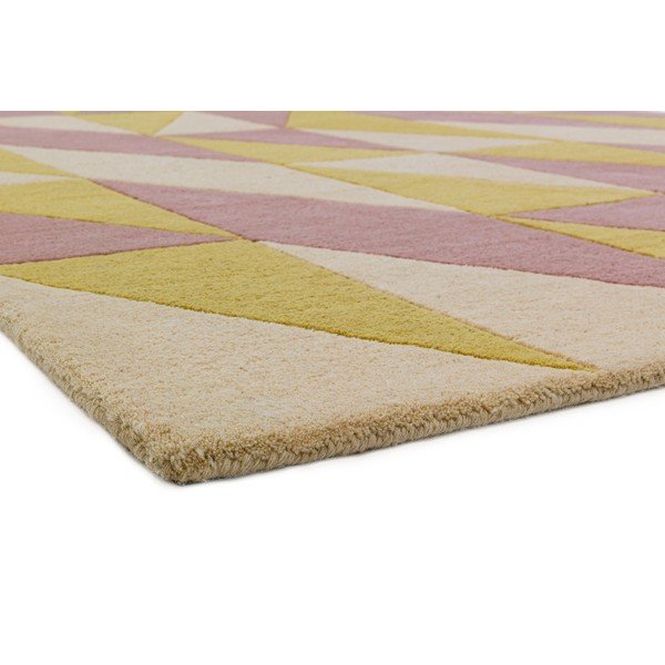 Covor Asiatic Carpets Flag, 200 x 290 cm, roz-galben-image-3