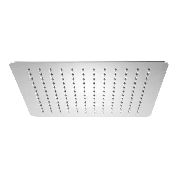 Cap de duș argintiu lucios din oțel inoxidabil Slim – Sapho-image-1