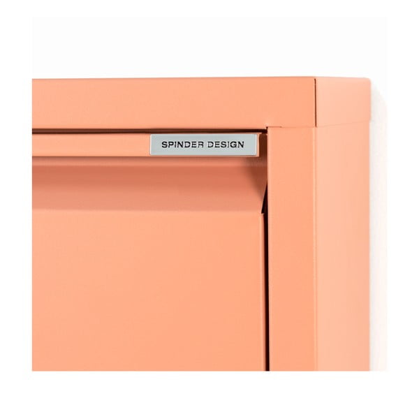 Pantofar somon cu deschidere înclinată din metal 75x37,5x12,5 cm Billy – Spinder Design-image-4