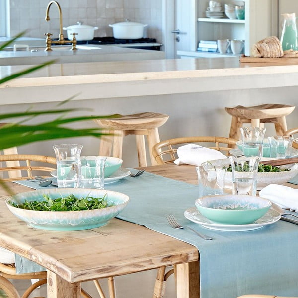 Farfurie albă din gresie ø 27 cm Taormina – Casafina-image-3