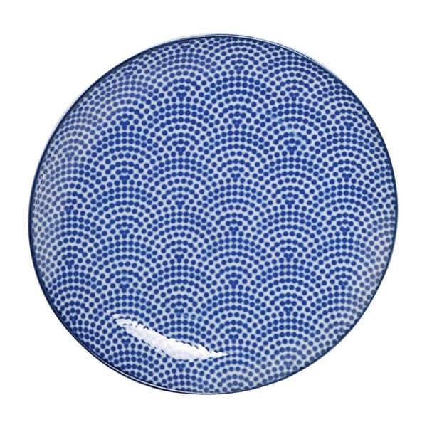 Farfurie din porțelan Tokyo Design Studio Dot, albastru