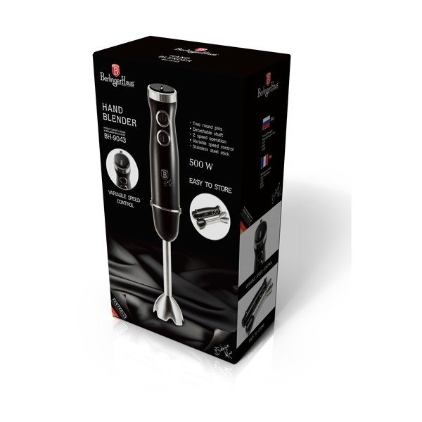 Blender negru cu băț Royal Black Collection - BerlingerHaus-image-3