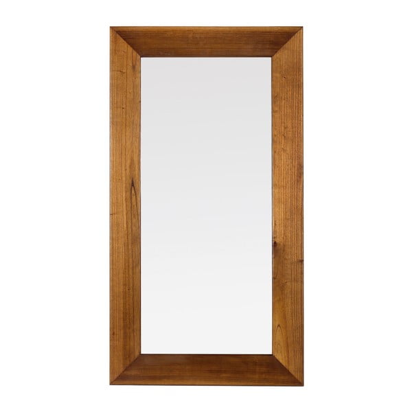 Oglindă de perete cu ramă din lemn masiv Moycor Star
