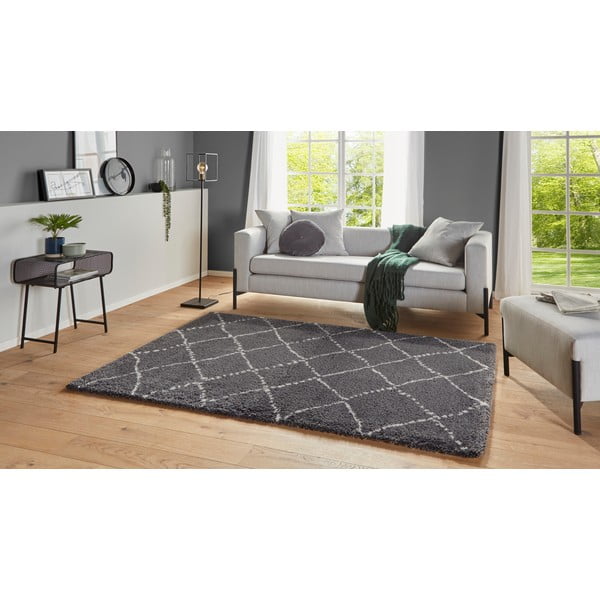 Covor Mint Rugs Hash, 120 x 170 cm, gri-image-2