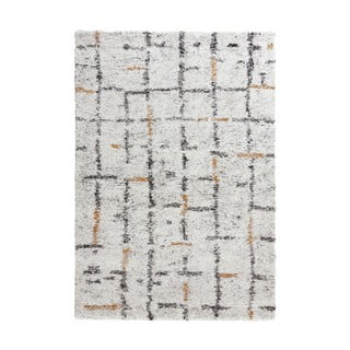 Covor Mint Rugs Grid, 120 x 170 cm, crem