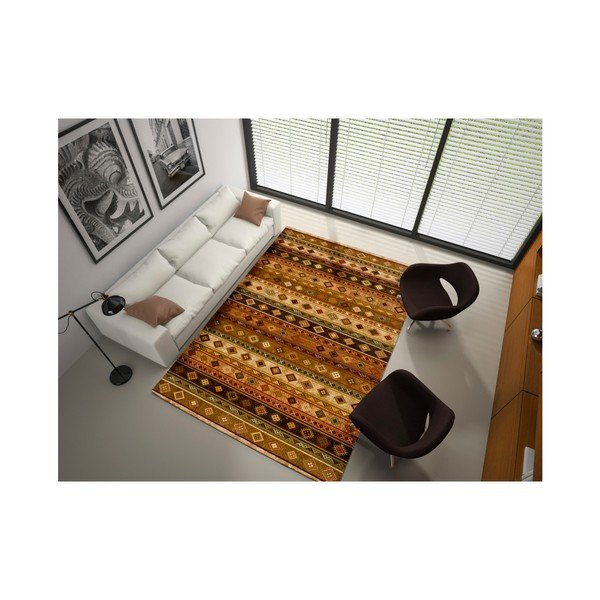 Covor Universal Deir Kristy, 190 x 280 cm, maro-image-1