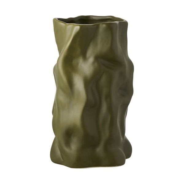 Vază verde din ceramică (înălțime 25,5 cm) Lika – House Nordic