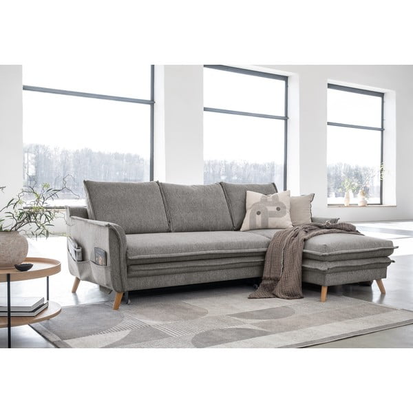 Colțar gri extensibil (cu colț pe partea dreaptă) Charming Charlie – Miuform-image-3