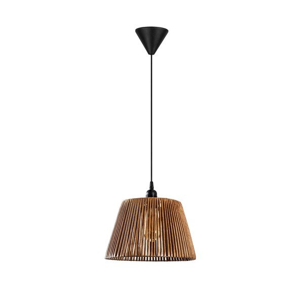 Lustră neagră/bej ø 30 cm Cone – Opviq lights