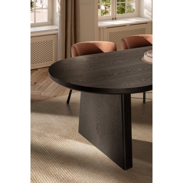 Masă de dining cu aspect de lemn de frasin 100x200 cm Blair – MOME-image-2