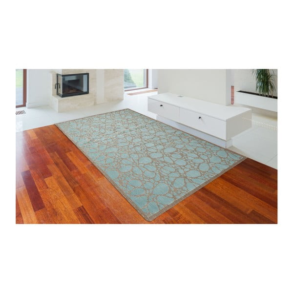 Covor adecvat pentru exterior Floorita Fiore, 160 x 230 cm, turcoaz-image-3