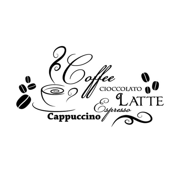 Autocolant Ambiance Design Coffee-image-1