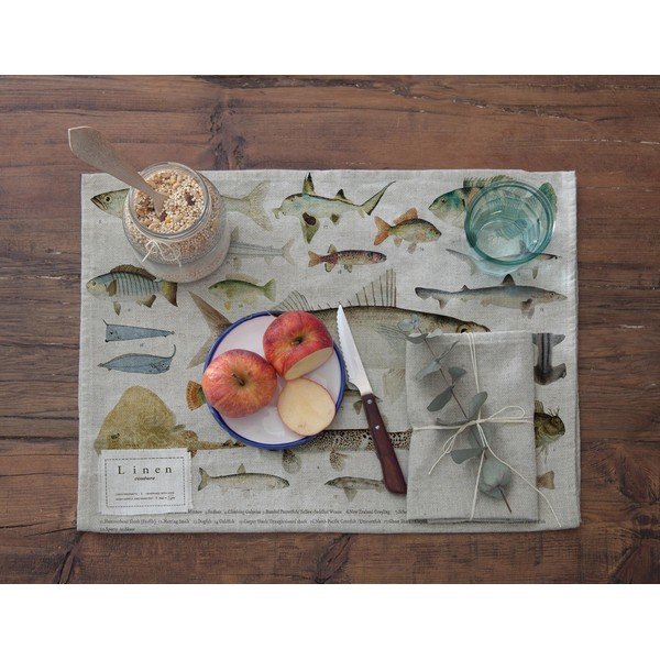 Set 2 suporturi textile pentru farfurii Really Nice Things, 45 x 30 cm-image-2