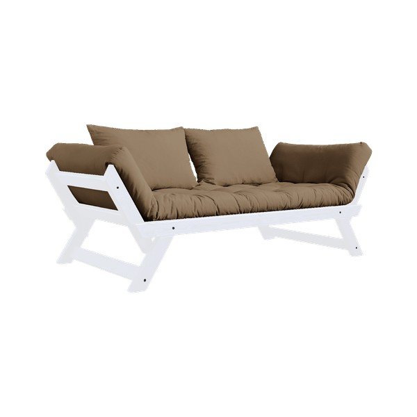 Canapea variabilă KARUP Design Bebop White/Mocca-image-3