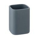 Suport pentru periuța de dinți albastru din ceramică Hexa – Wenko