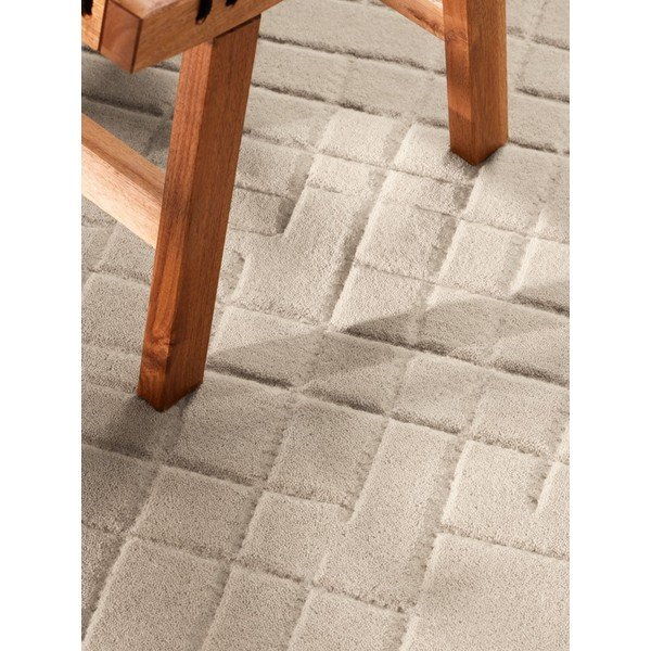 Covor bej rotund din lână ø 200 cm Kenso – Villeroy&Boch-image-3