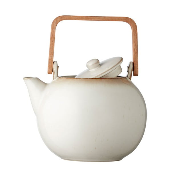 Ceainic bej cu filtru din ceramică 1,2 l Gastro Cream – Bitz-image-1