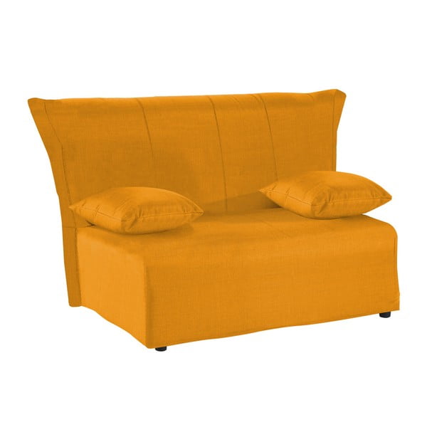 Canapea extensibilă cu 2 locuri 13Casa Cedro, galben
