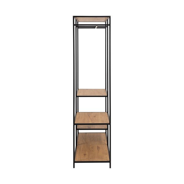 Șifonier   deschis cu aspect de lemn de stejar 122x174 cm Seaford – Actona-image-3