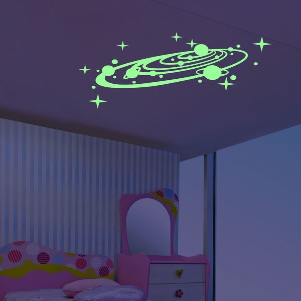 Autocolant fosforescent Fanastick The Galaxy-image-2