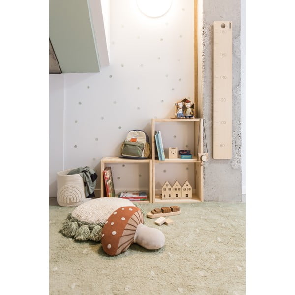 Covor verde deschis lavabil/țesut manual din bumbac 140x200 cm Woods Symphony Olive – Lorena Canals-image-4