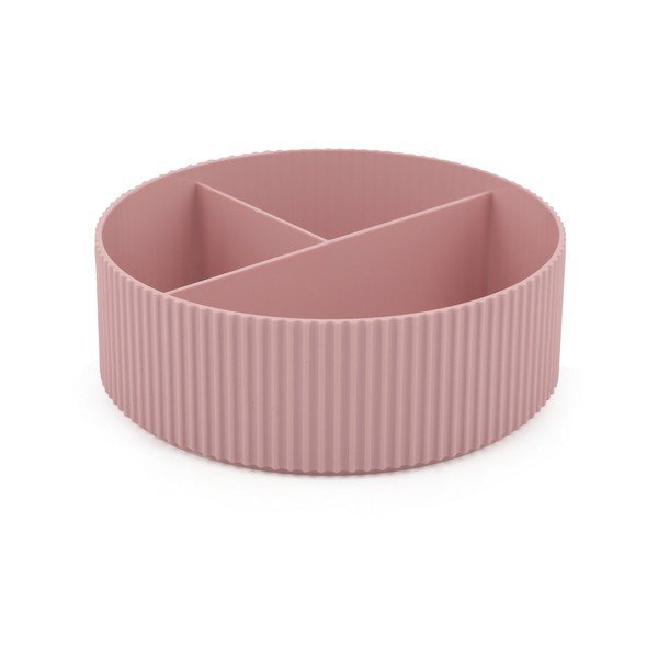 Organizator de baie roz pentru cosmetice din plastic – Mioli Decor-image-3