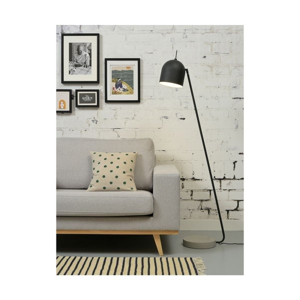 Lampadar negru/gri cu abajur din metal (înălțime 147 cm) Madrid – it's about RoMi-image-4
