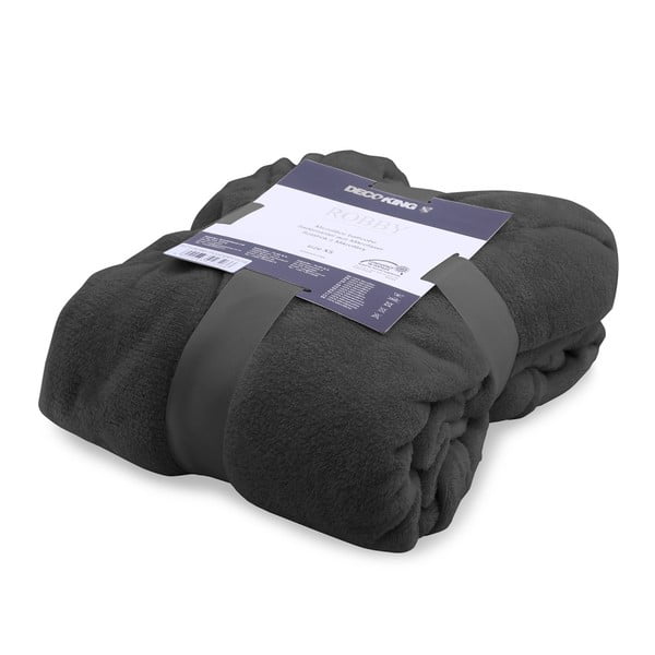 Halat baie unisex DecoKing Robby, mărime M, gri închis-image-2