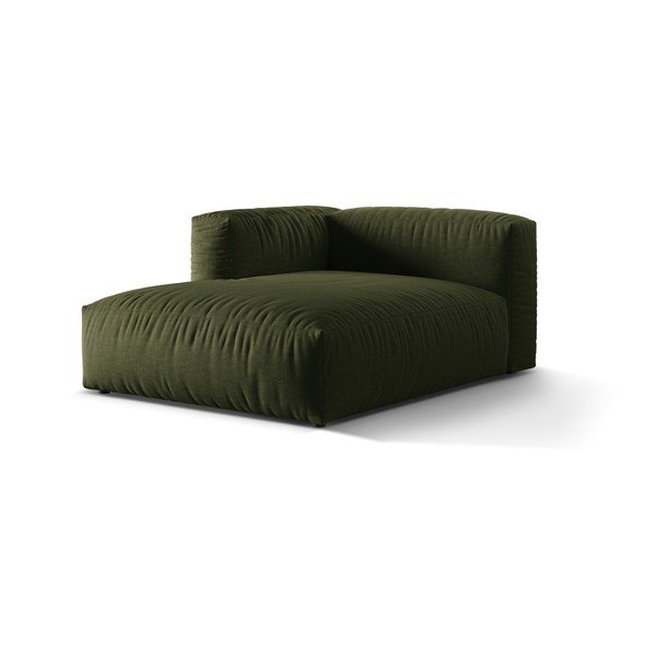 Modul pentru canapea modulară verde (cu colț pe partea stângă ) Martina – Micadoni Home-image-1