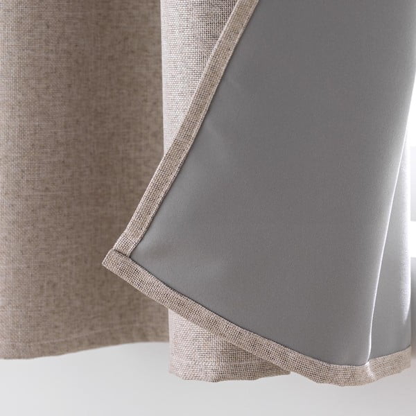 Draperie maro blackout 140x180 cm Crepuscule – douceur d'intérieur-image-3