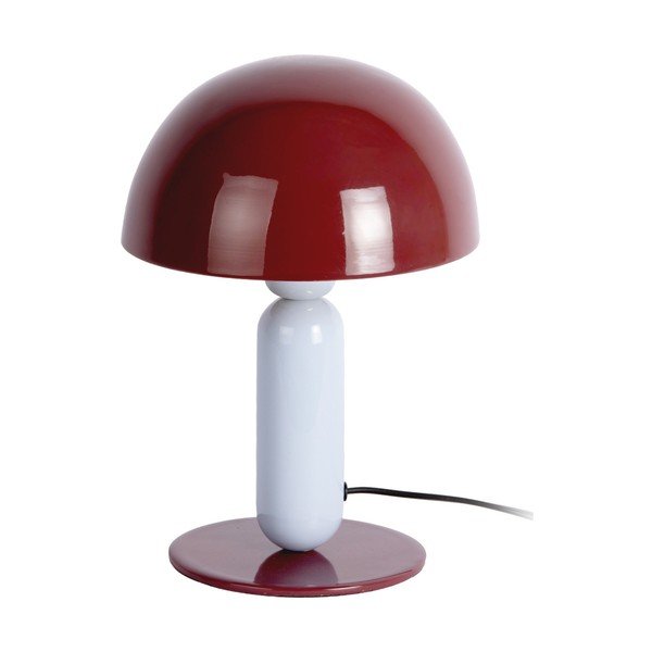 Veioză burgundy/albastru-deschis din metal (înălțime 30 cm) Firenze round – Leitmotiv