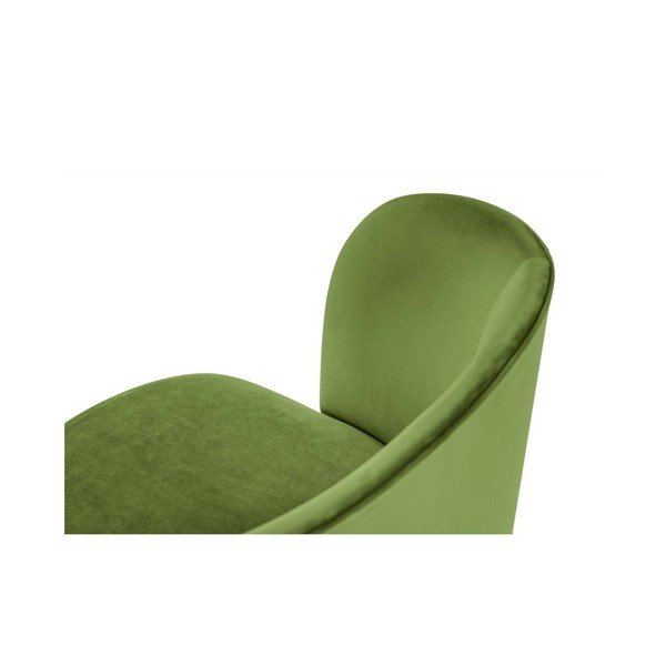 Scaun cu tapițerie de catifea Windsor & Co Sofas Aurora, verde-image-3