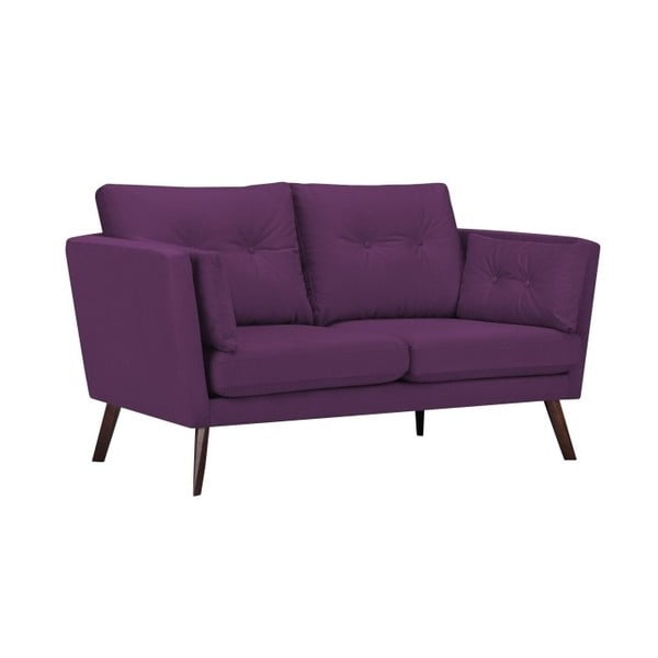 Canapea cu 2 locuri Mazzini Sofas Cotton, violet