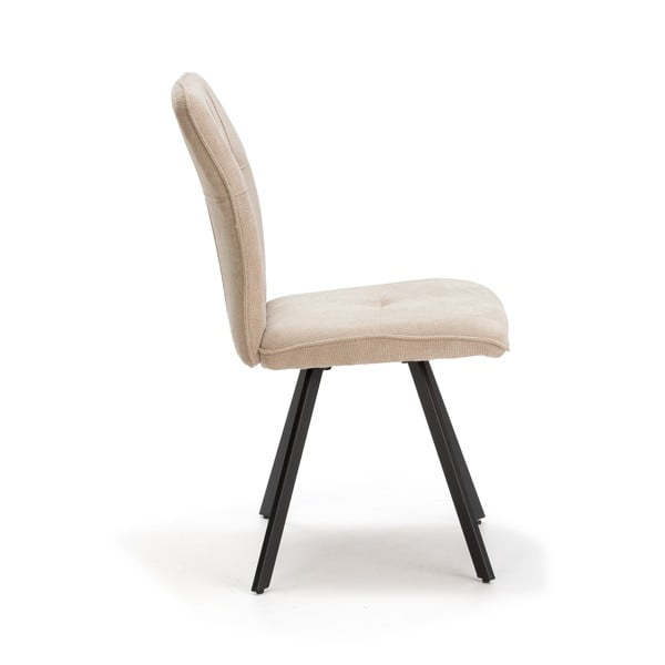 Scaune de dining bej 4 buc. Mery – Marckeric-image-4