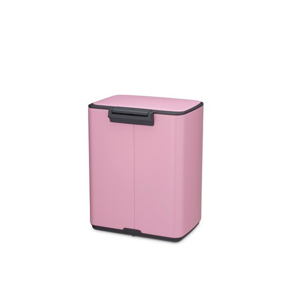 Coș de gunoi roz cu pedală din oțel 12 l Bo – Brabantia-image-4