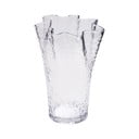 Vază din sticlă (înălțime 30 cm) Ruffle – Hübsch