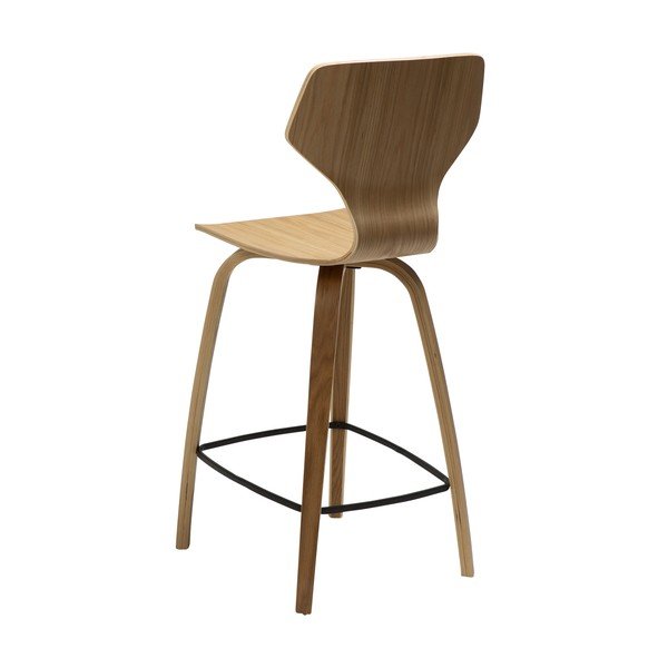 Scaun de bar în culoare naturală (înălțime șezut 65 cm) S.I.T – DAN-FORM Denmark-image-3