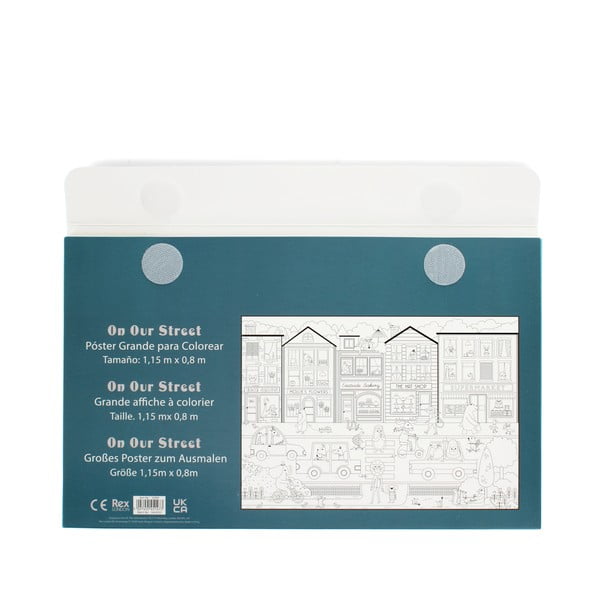 Cărți de colorat On Our Street – Rex London-image-3