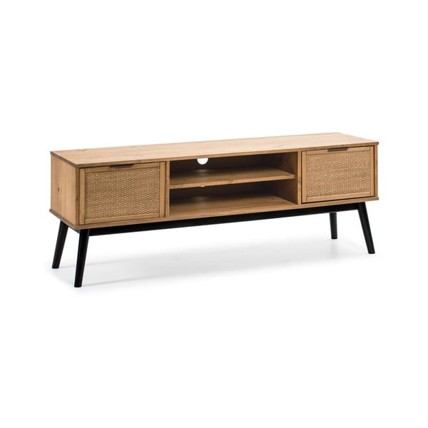 Comodă TV din lemn de pin 140x52 cm Natasha – Marckeric-image-3