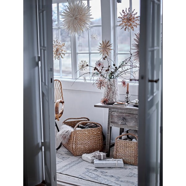 Decorațiune luminoasă albă suspendată ø 50 cm Elijas – Bloomingville-image-1