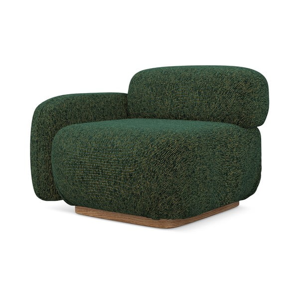 Modul pentru canapea modulară verde închis (cu colț pe partea stângă) Ailani – Makamii-image-2