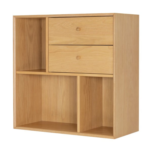 Sistem modular de rafturi cu aspect de lemn de stejar 70x70 cm Z  – Tenzo-image-3