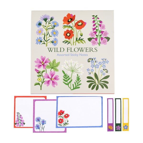 Bloc etichete adezive Wild Flowers - Rex London