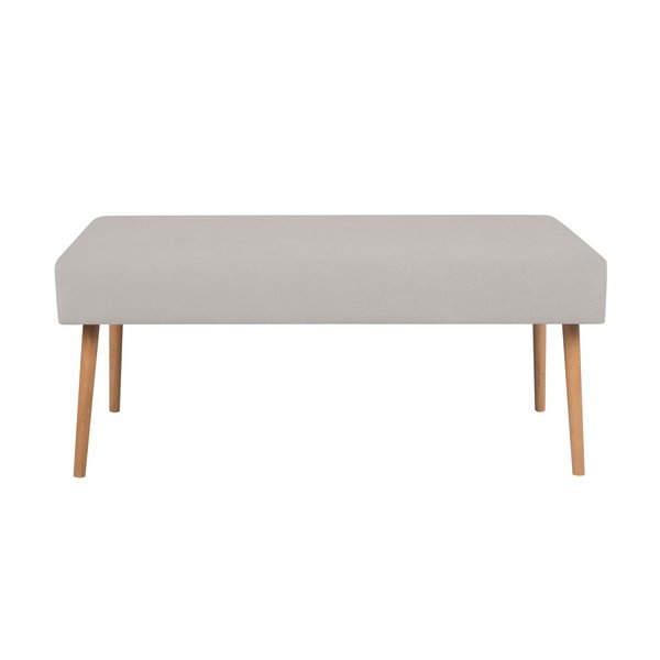 Bancă Mazzini Sofas Bergamot, gri deschis-image-3