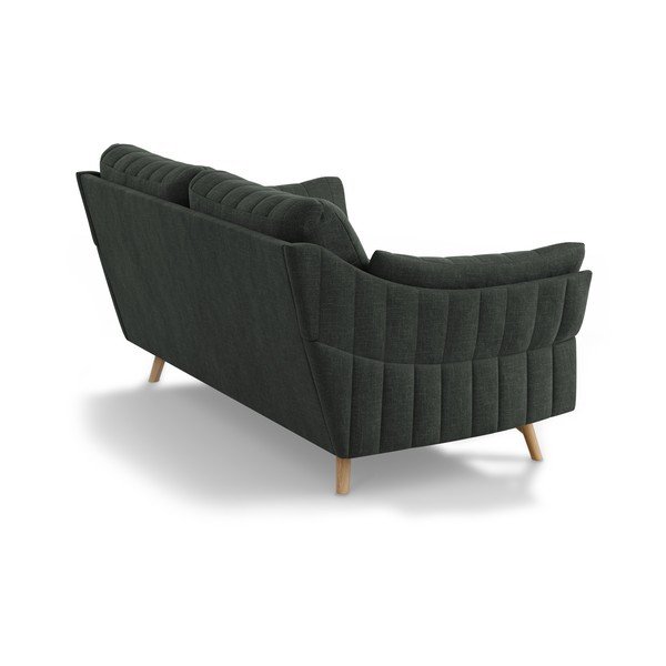 Canapea Interieurs 86 Elysée, 174 cm, gri închis-image-3